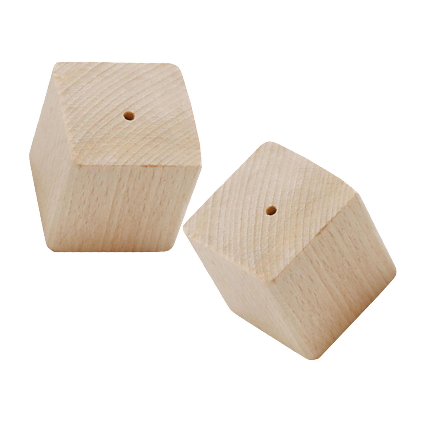 Kitchen Tools For Baking - 2Pcs Wooden Flower Nail Bases Stable