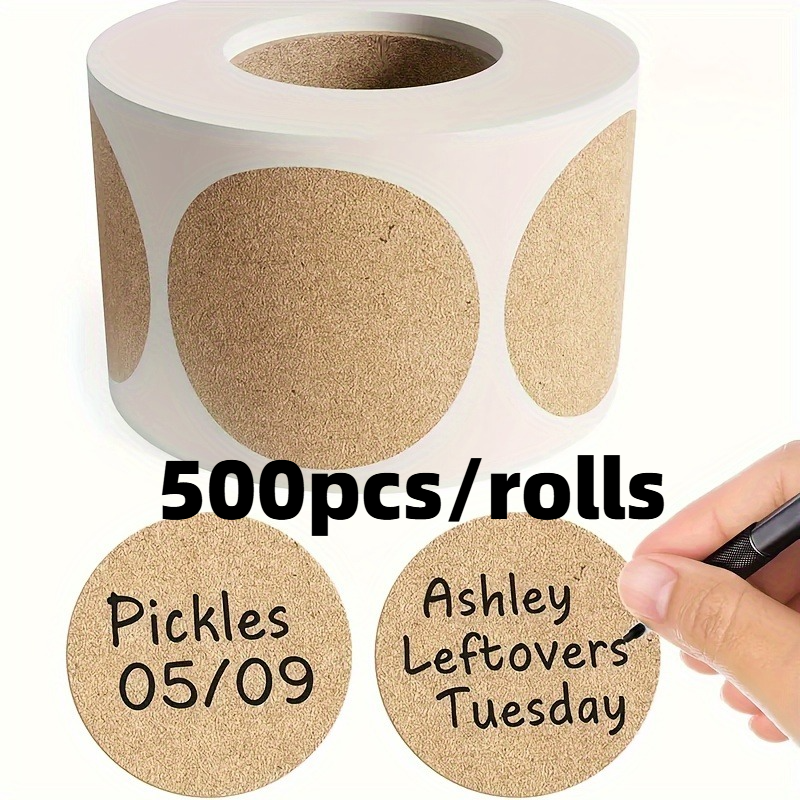 Kitchen Tools For Baking - 500pcs/rolls Sticker Round Pastry Tools Stickers