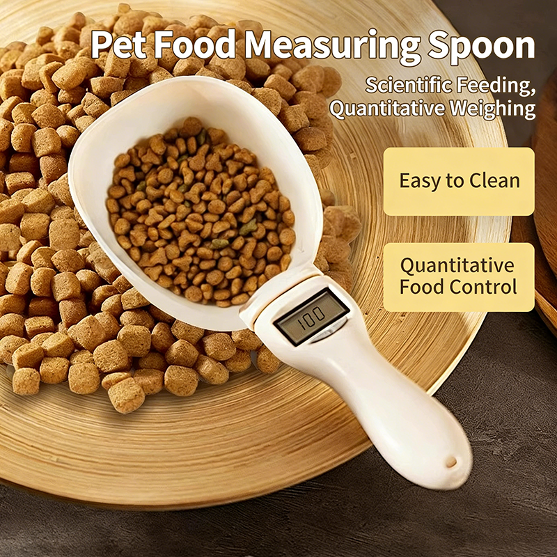 Kitchen Baking Scale - Digital Pet Food Measuring Spoon Scale