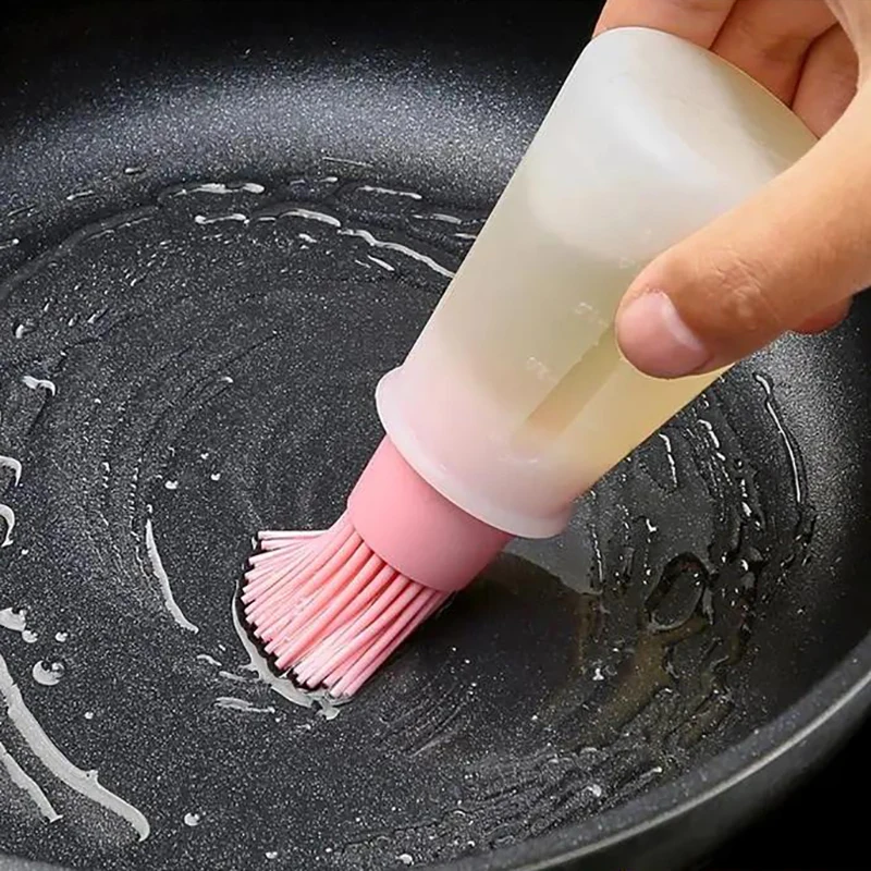 Kitchen Tools For Baking - New 2026 1PC Silicone Oil-Bottle Brush