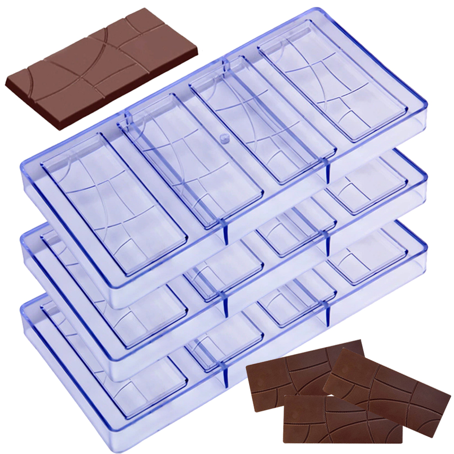 Kitchen Tools In Baking - 4-Hole Rectangular Grain Styles Transparent Plastic
