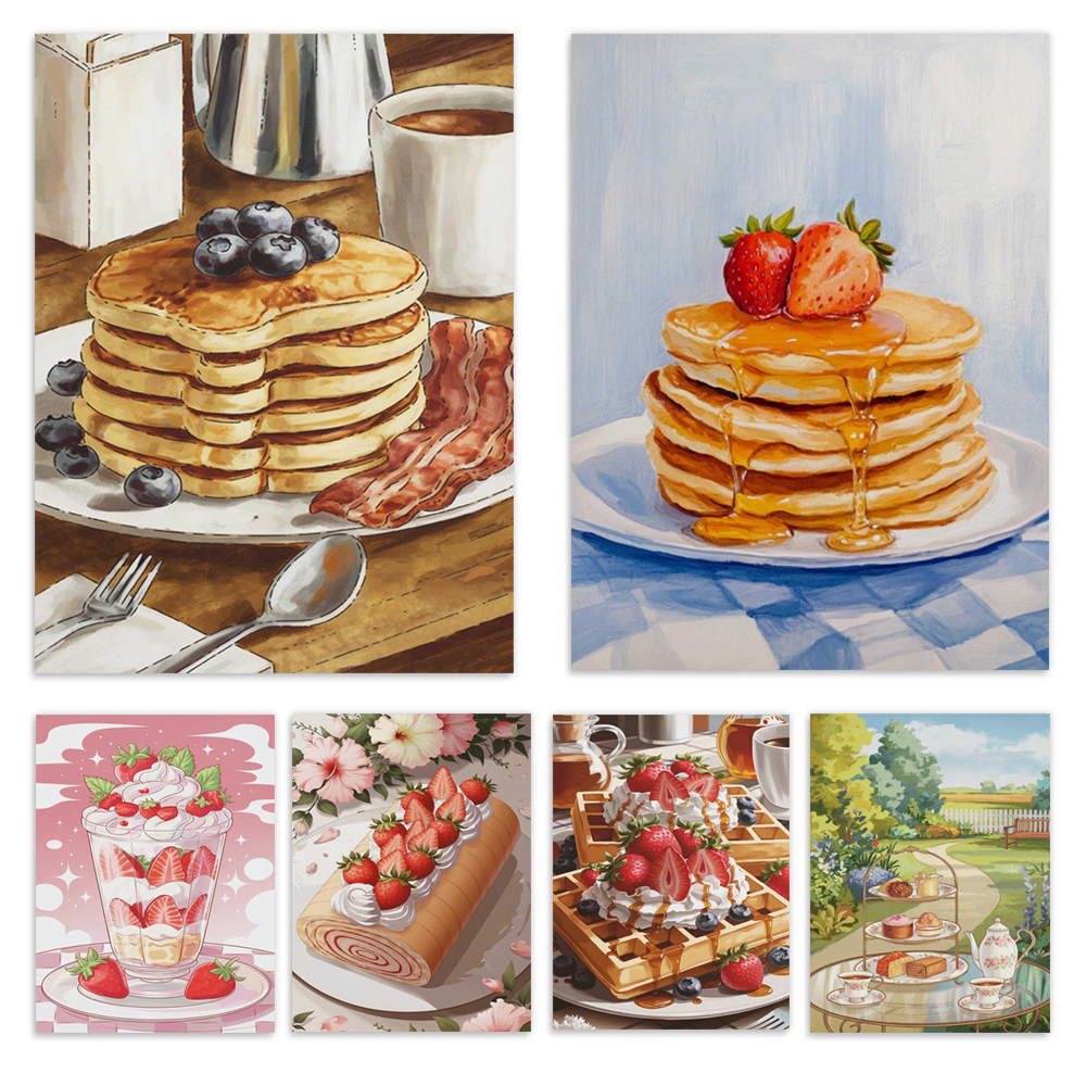 Kitchen And Baking Life - Fresh cream strawberry platter, fruit parfait,