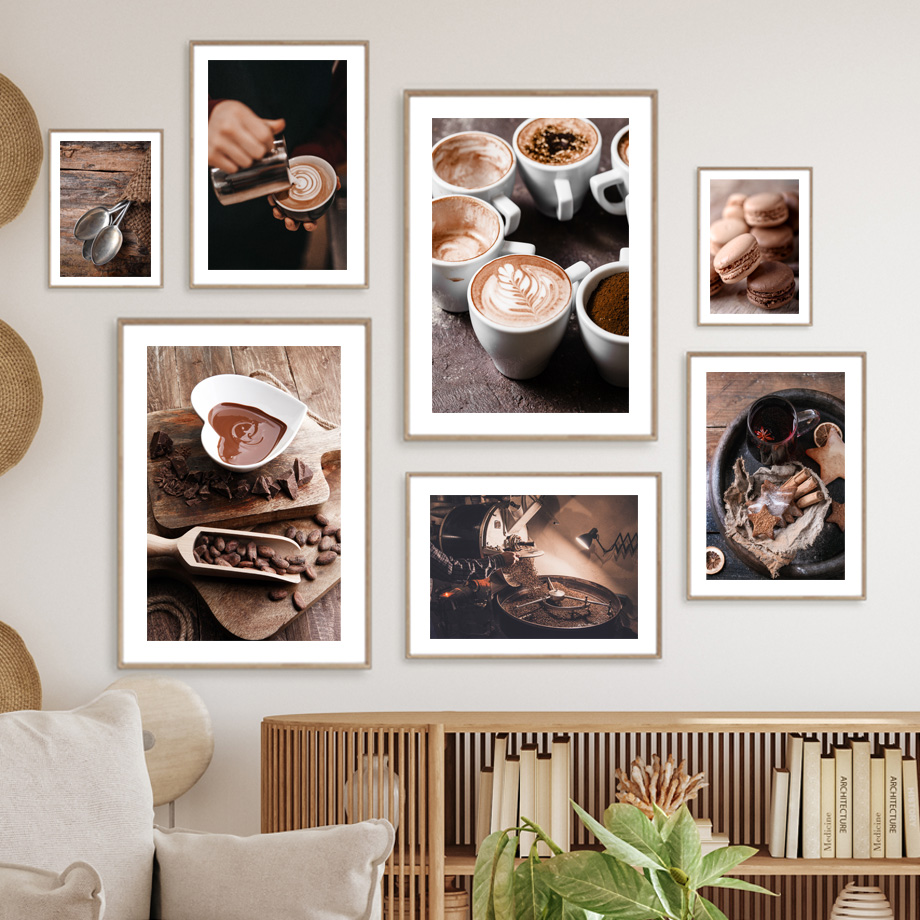 Kitchen And Baking Life - Coffee Beans Cup Baking Dessert Spice