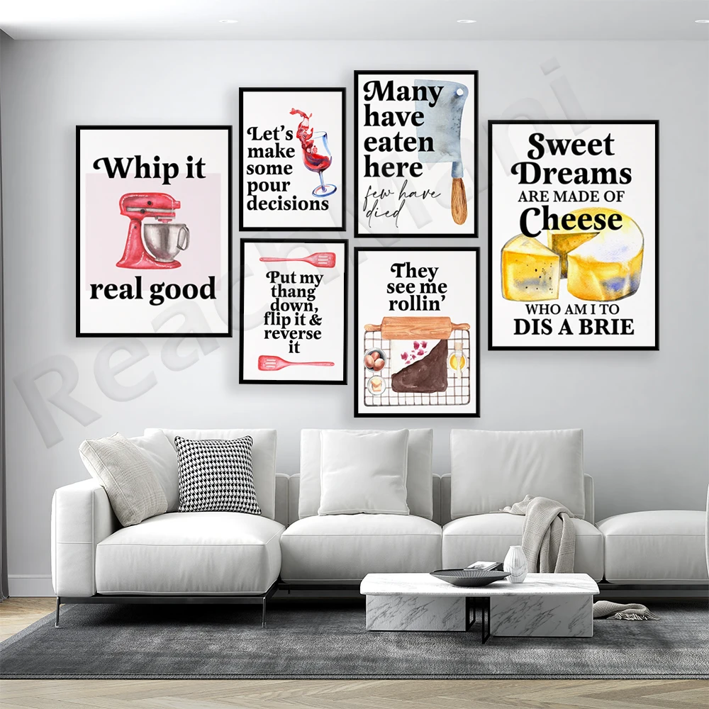Funny Baking Quotes Posters, F - Kitchen Baking Quotes recensie en prijs