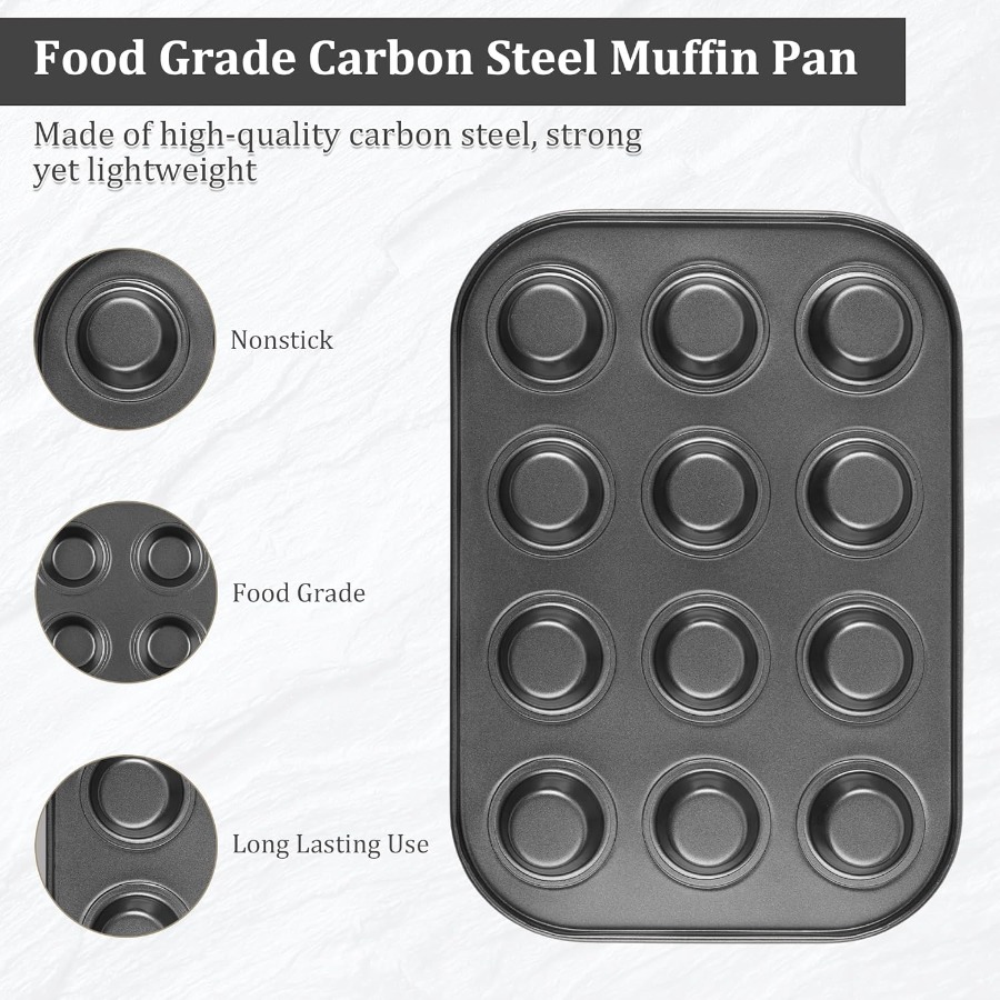 Mini Muffin Pan Premium Small  - Muffin Tin Nonstick recensie en prijs