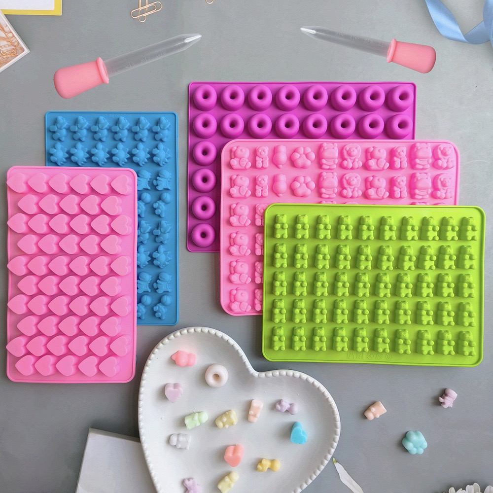 7Pcs Candy Silicone Moulds wit - Kitchen Tools In Baking recensie en prijs