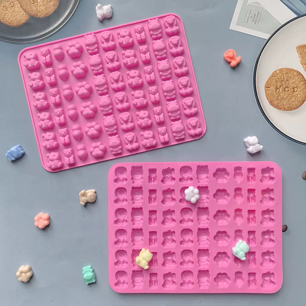 7Pcs Candy Silicone Moulds wit - Kitchen Tools In Baking recensie en prijs