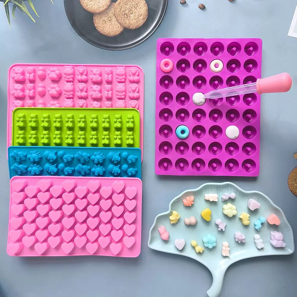 7Pcs Candy Silicone Moulds wit - Kitchen Tools In Baking recensie en prijs