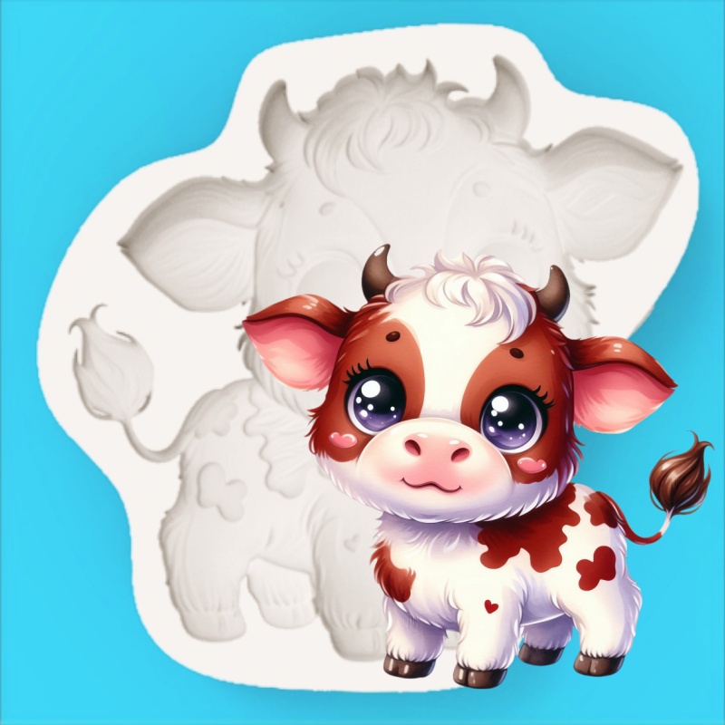 Cute Cow-Shaped Mold Cartoon C - Silicone Cake Mold recensie en prijs