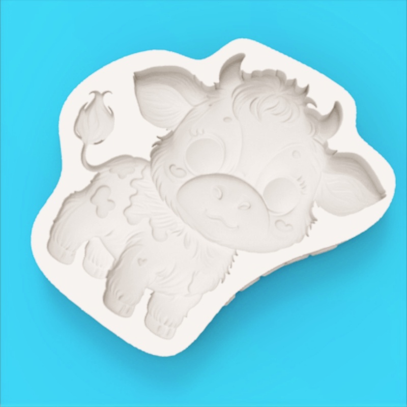 Cute Cow-Shaped Mold Cartoon C - Silicone Cake Mold recensie en prijs