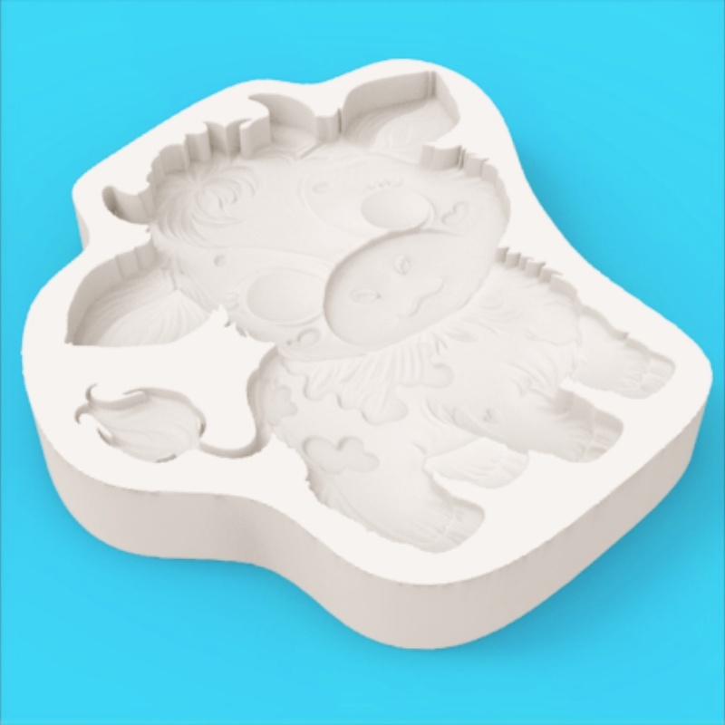 Cute Cow-Shaped Mold Cartoon C - Silicone Cake Mold recensie en prijs