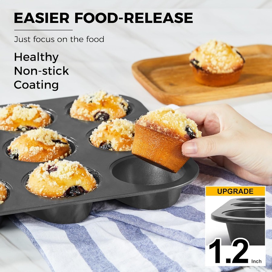 Muffin Pan for Baking Nonstick - Muffin Tin Nonstick recensie en prijs