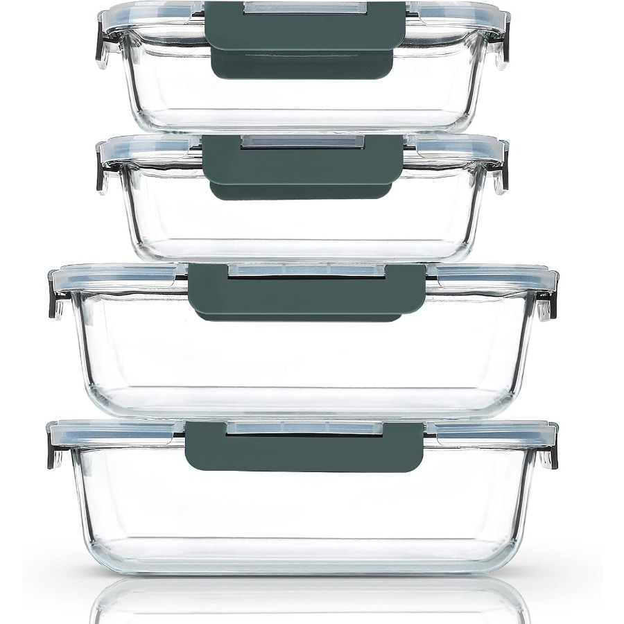Extra Large Glass Food Storage - Kitchen Baking Organization recensie en prijs