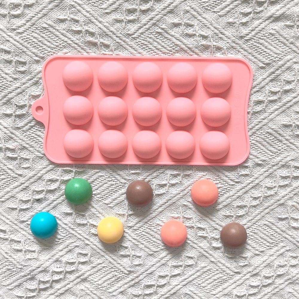 15 cavity semi-circular chocol - Kitchen Tools In Baking recensie en prijs