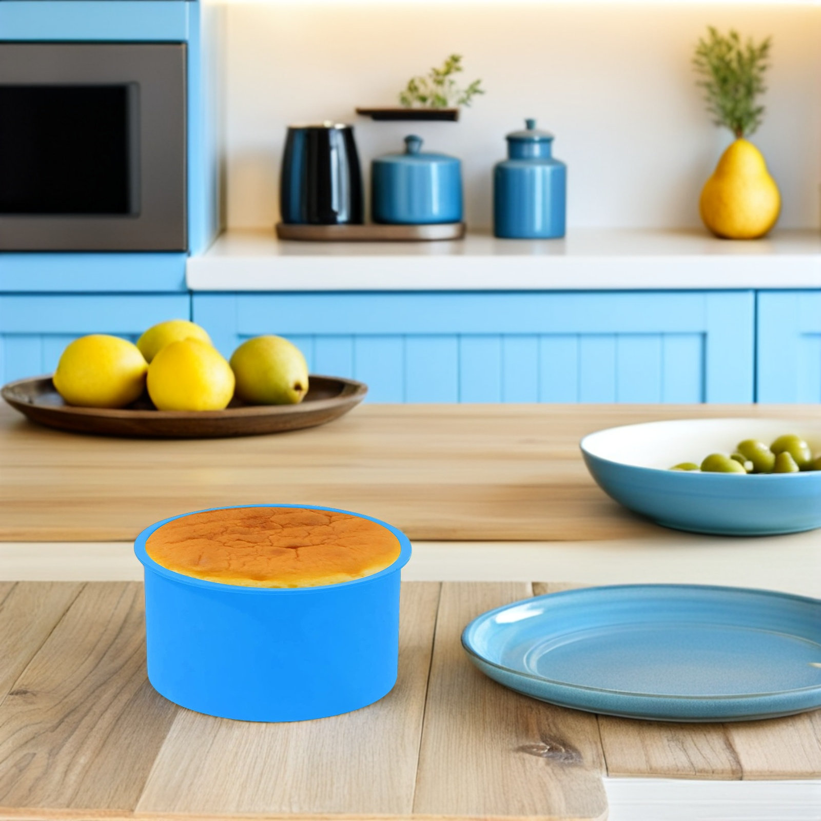 4Pcs Silicone Cake Mold Non-St - Muffin Tin Nonstick recensie en prijs