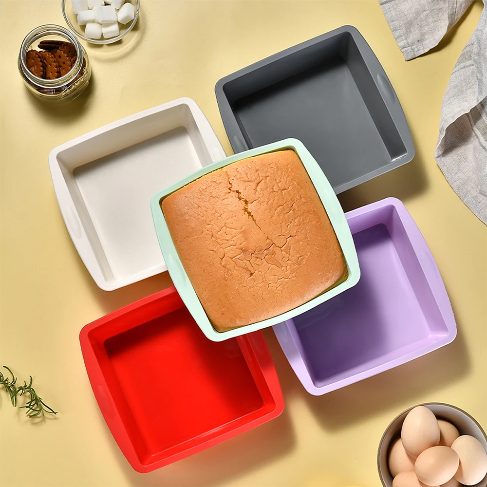 1/4Pcs Silicone Square Cake Mo - Kitchen Baking Ware recensie en prijs