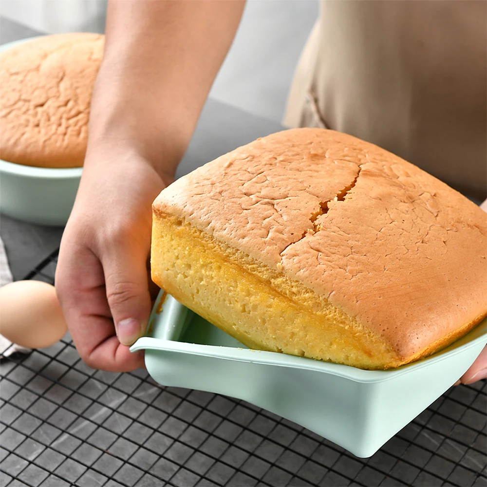 1/4Pcs Silicone Square Cake Mo - Kitchen Baking Ware recensie en prijs