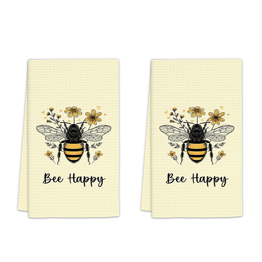2Pcs, Summer Bee Happy Kitchen - Kitchen And Baking Life recensie en prijs