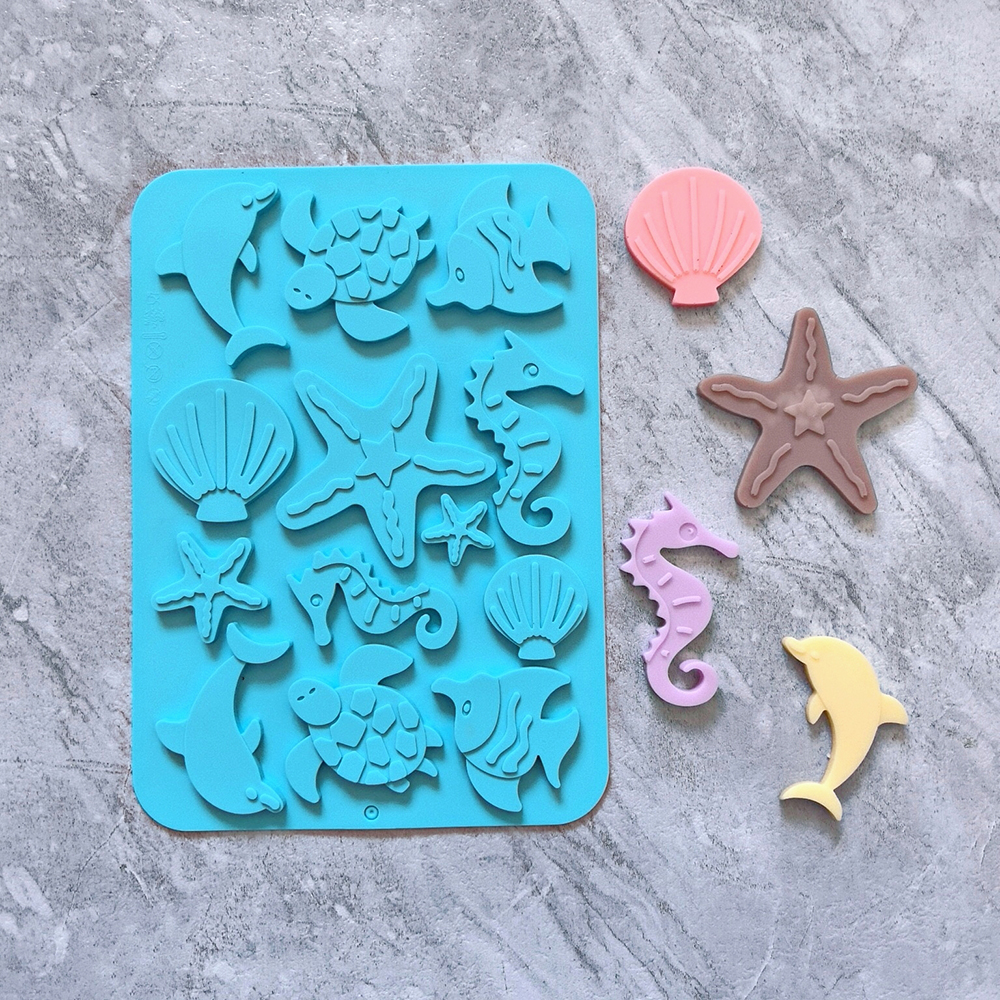 1pc Marine creature shaped cho - Silicone Cake Mold recensie en prijs