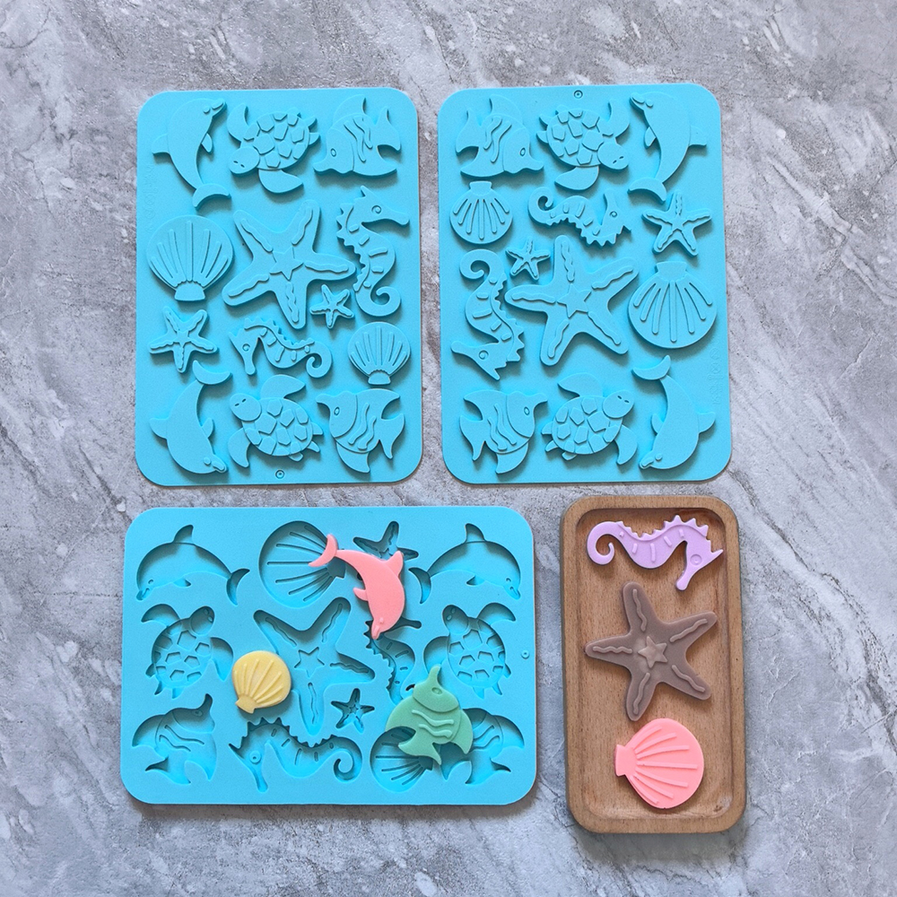 1pc Marine creature shaped cho - Silicone Cake Mold recensie en prijs