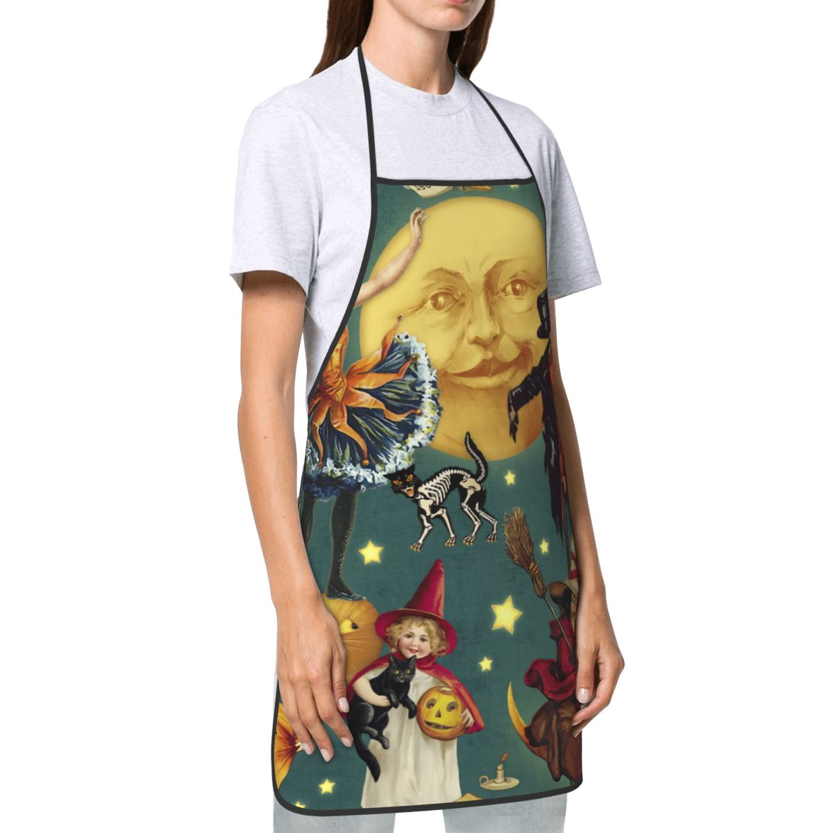 Vintage Halloween Ghosts Witch - Kitchen Witch Baking recensie en prijs