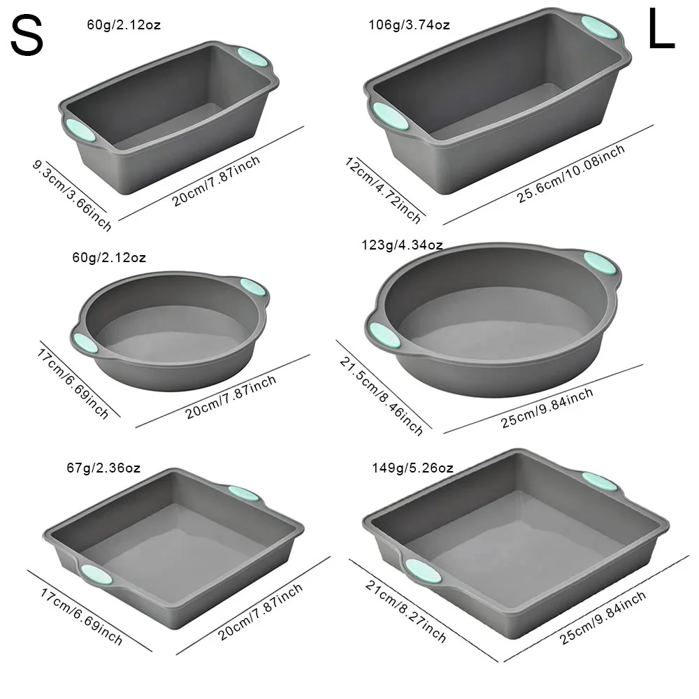 Grey Heat-resistant Silicone C - Kitchen Baking Ware recensie en prijs