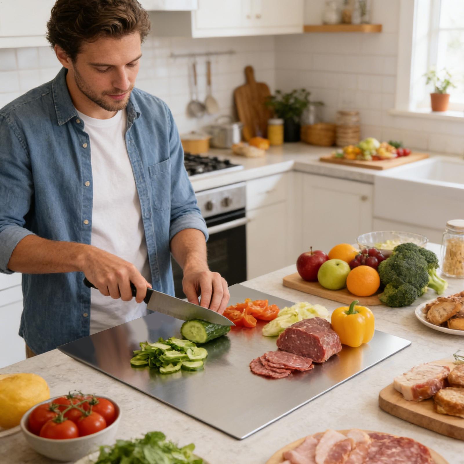 Stainless Steel Cutting Board  - Kitchen Tools For Baking recensie en prijs