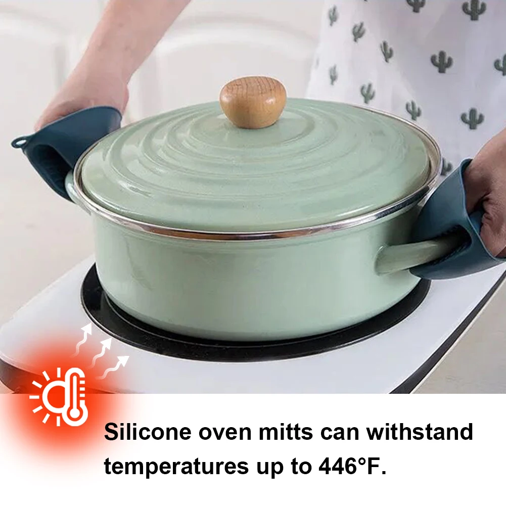 Silicone Oven Mitts Heat Resis - Kitchen Baking Ware recensie en prijs