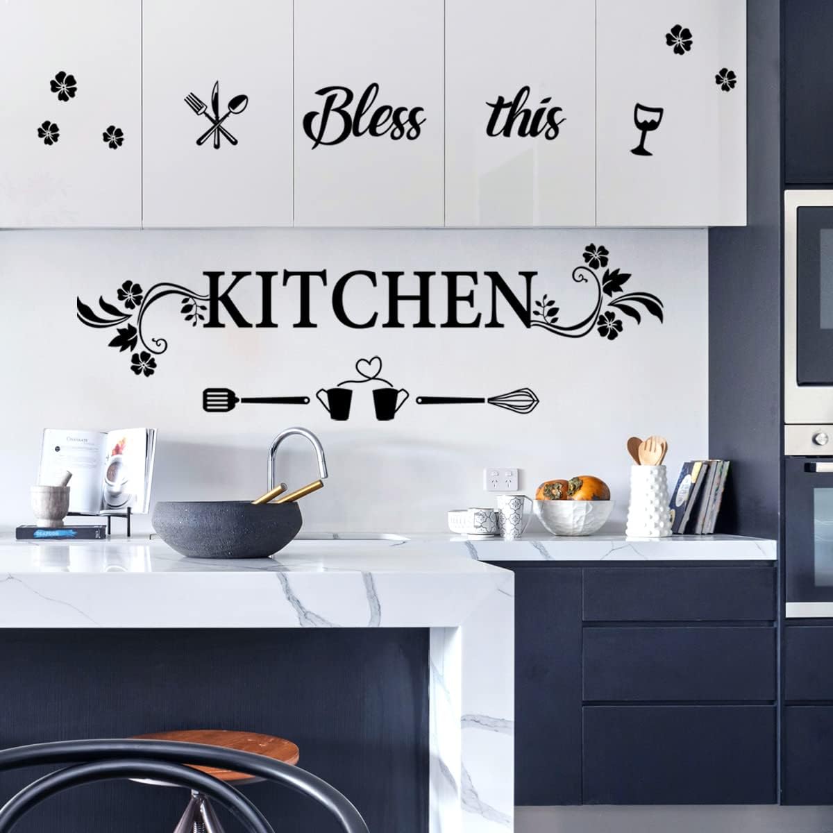 Bless This Kitchen Wall Decal  - Kitchen Baking Products recensie en prijs