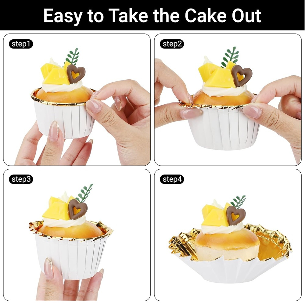 50 pcs Muffins Cup Paper Cupca - Kitchen Tools For Baking recensie en prijs