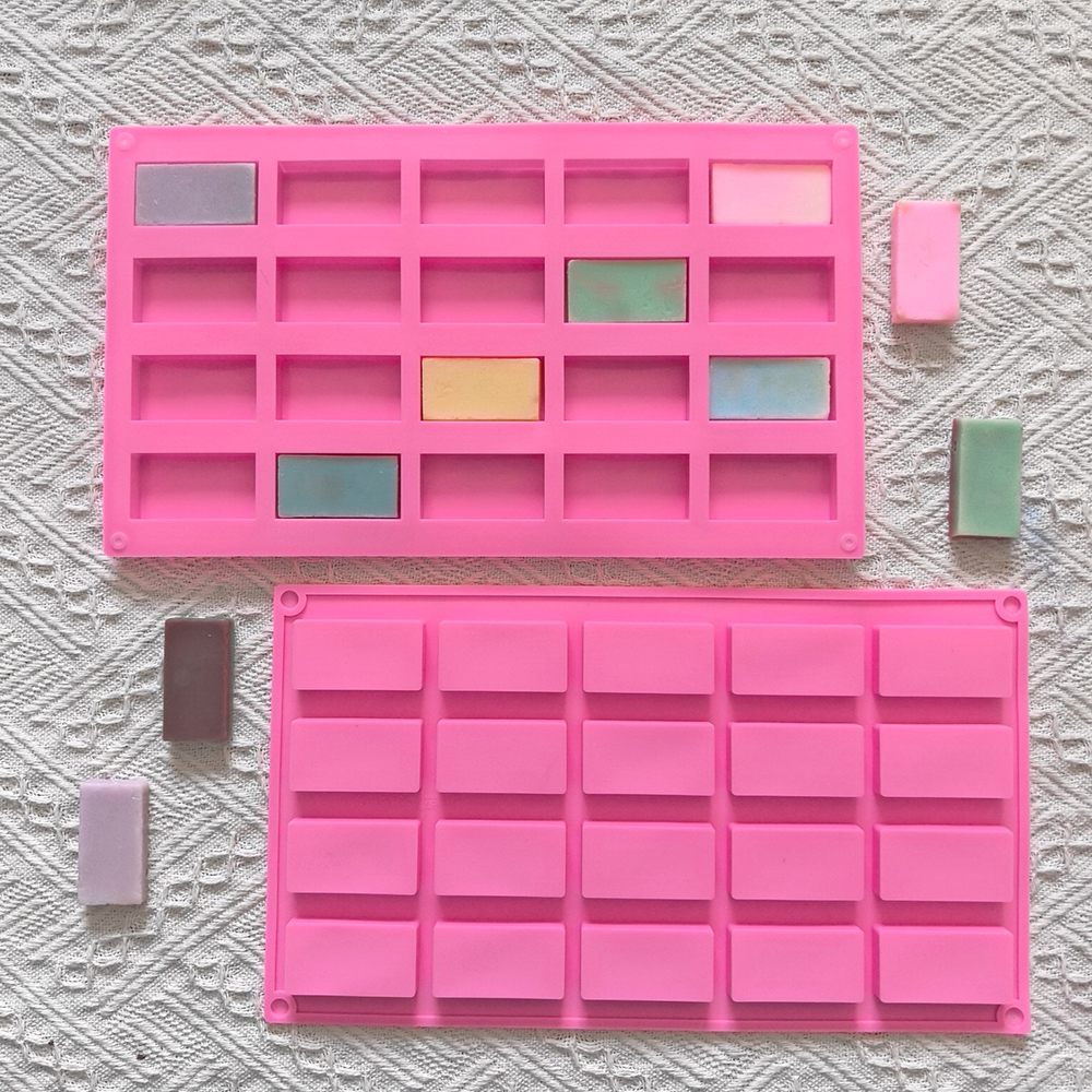 1pc 20 cavity rectangular sili - Silicone Cake Mold recensie en prijs
