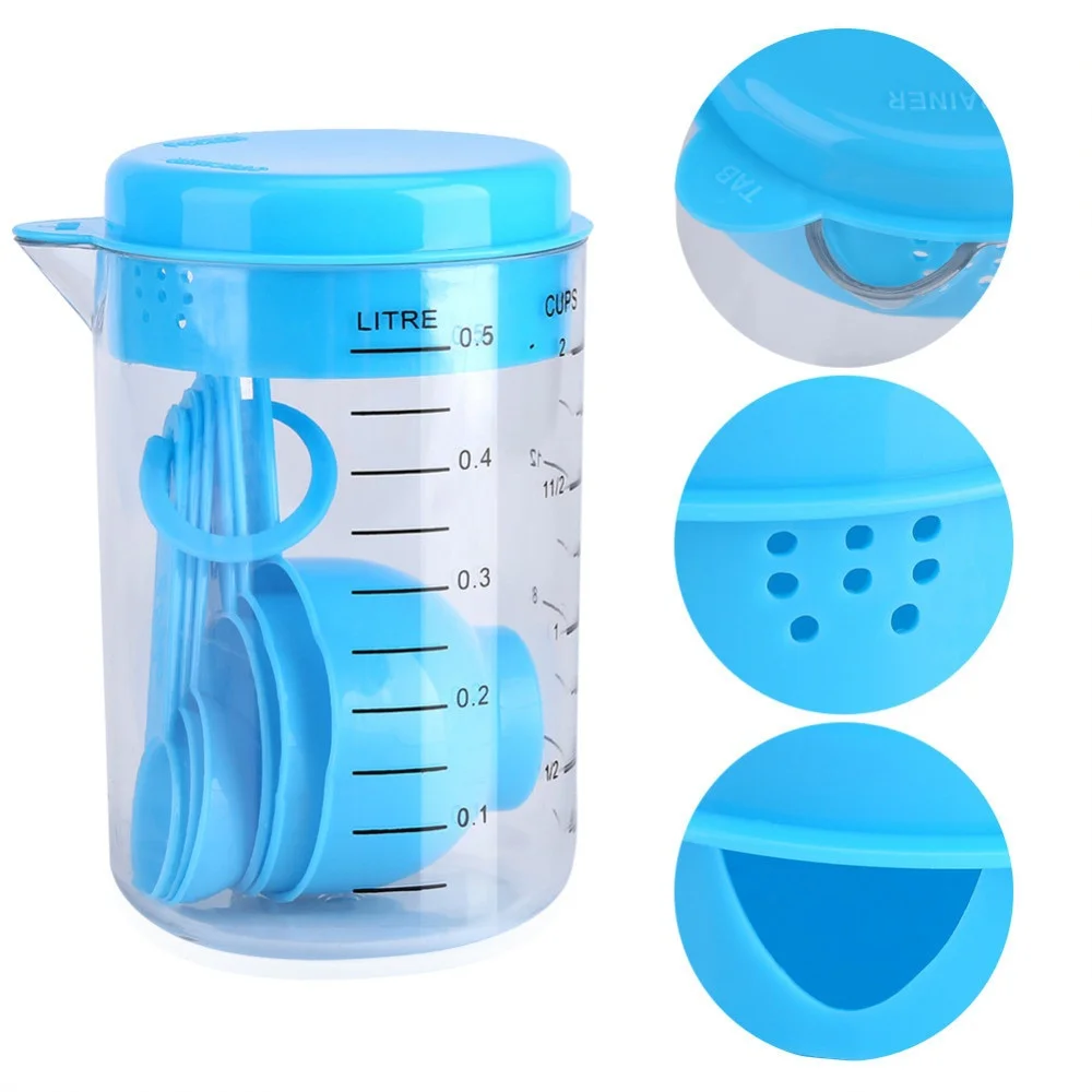 7 Pieces / Set Plastic Measuri - Kitchen Baking Ware recensie en prijs