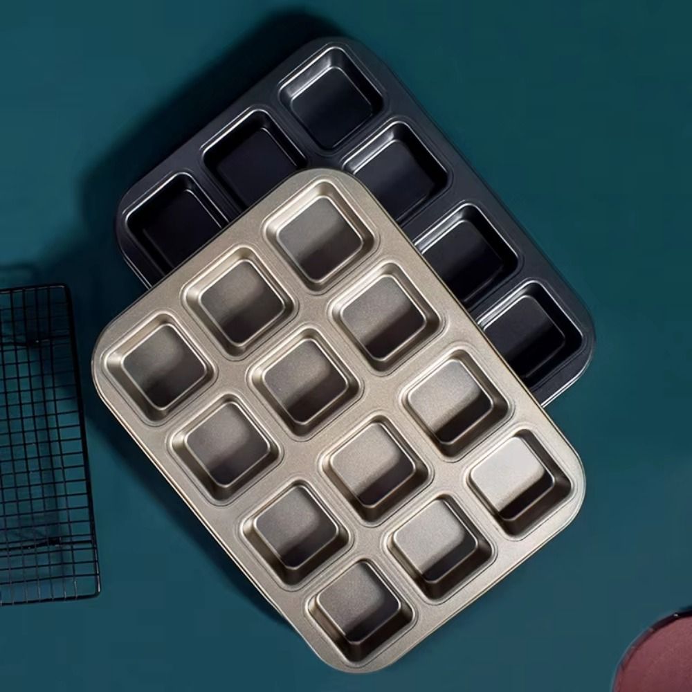 12 Cavity Square Muffin Tin Sq - Muffin Tin Nonstick recensie en prijs