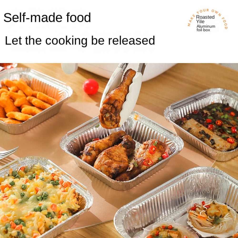20CM Air Fryer Aluminum Foil P - Kitchen Baking Containers recensie en prijs