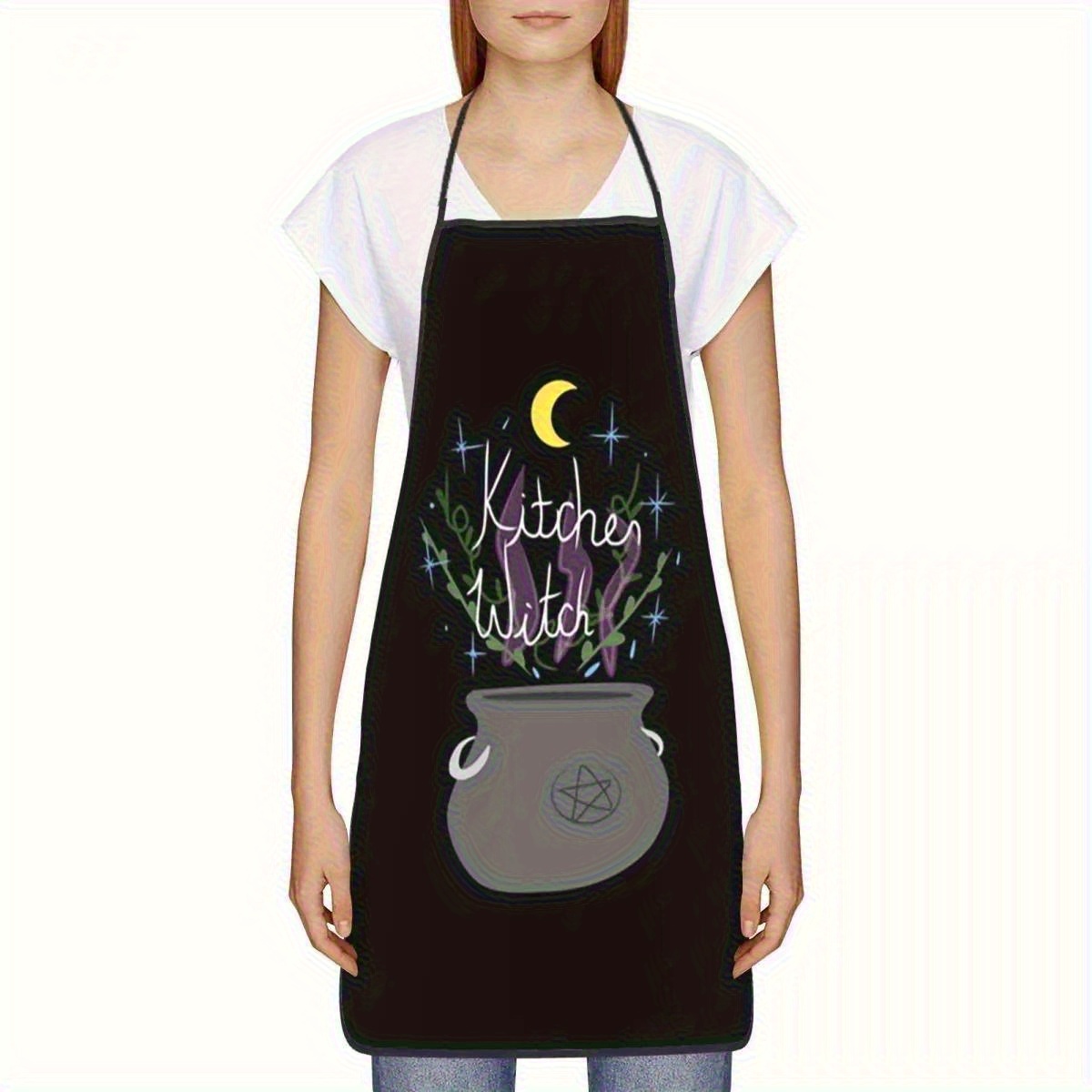 1pc Witch Kitchen Apron with C - Kitchen Witch Baking recensie en prijs