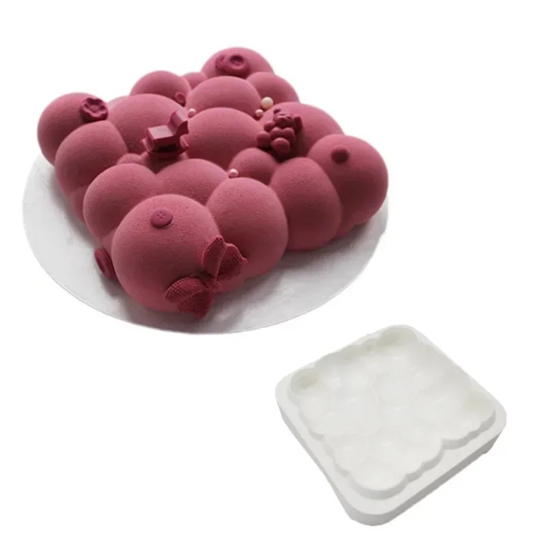 3D Square Cloud Shaped Silicon - Kitchen Baking Ware recensie en prijs