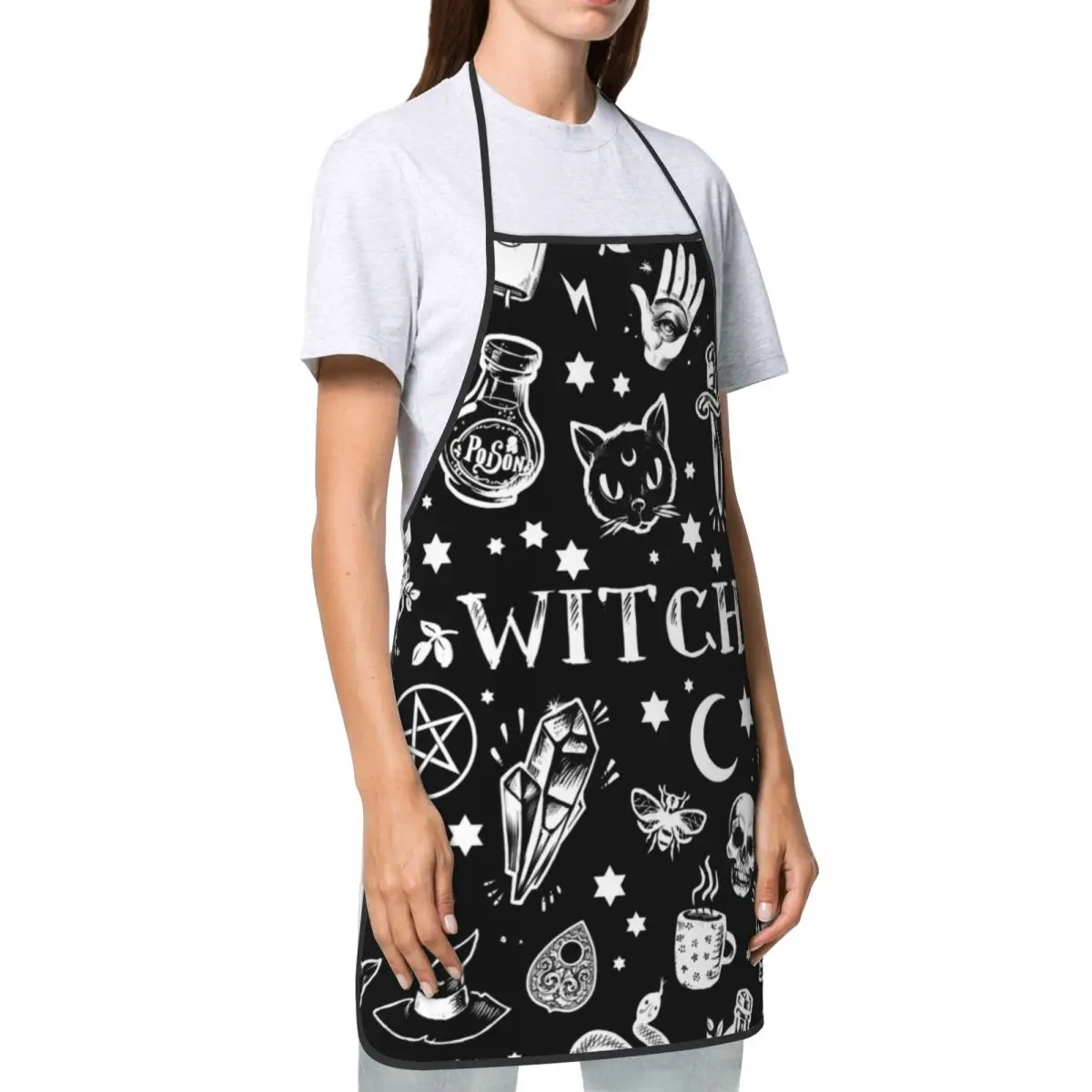 Witch Pattern Aprons Women Men - Kitchen Witch Baking recensie en prijs