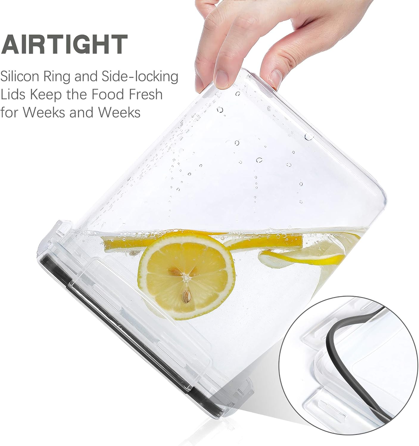 Large Food Storage Containers  - Kitchen Baking Organization recensie en prijs