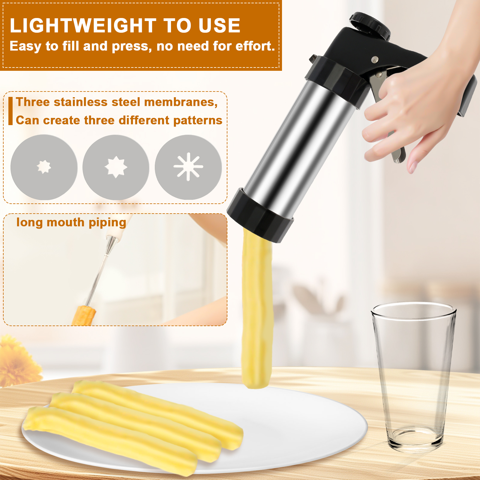 Churrera Churro Maker Machine  - Kitchen Baking Machine recensie en prijs