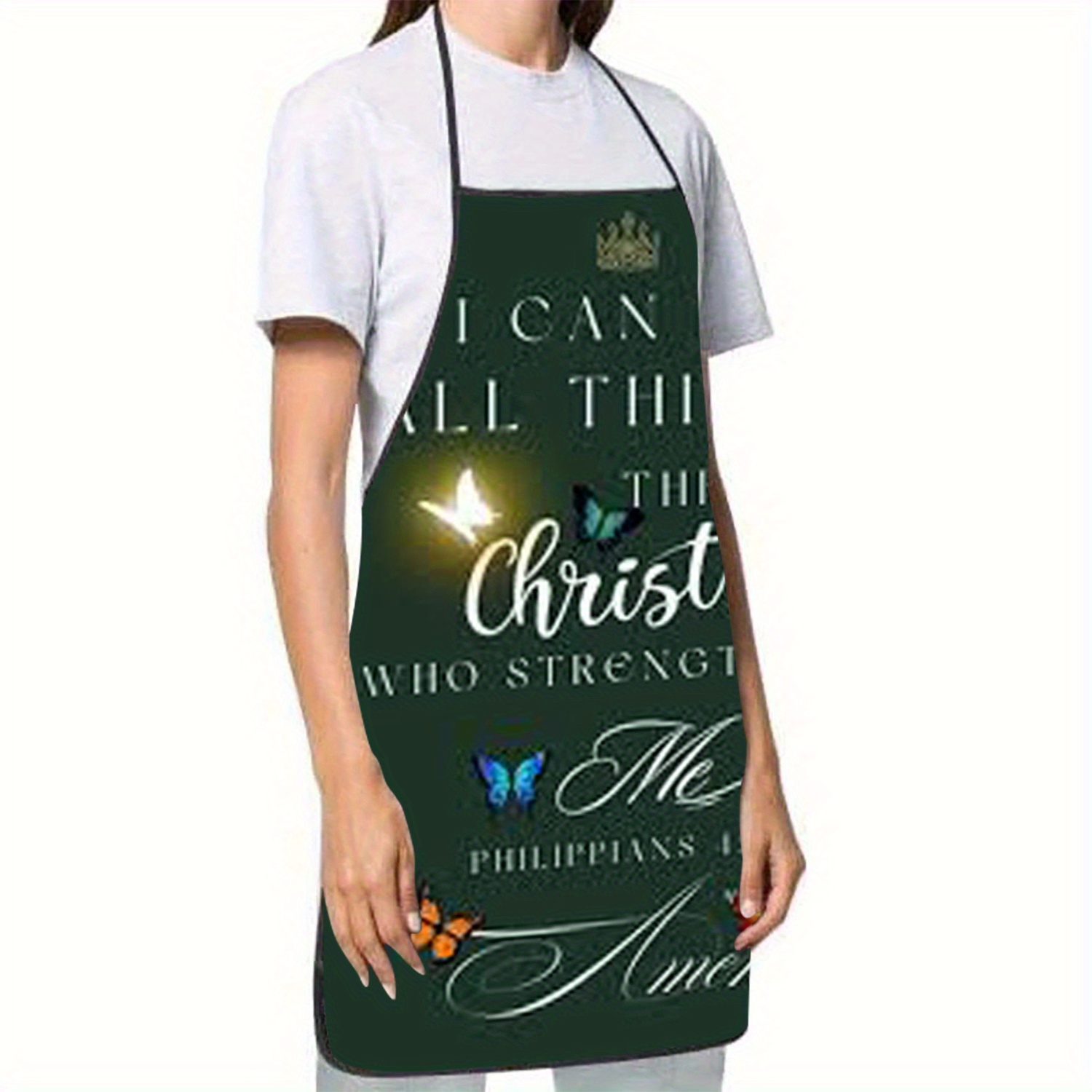 1pc Christian Apron with Phili - Kitchen Baking Quotes recensie en prijs