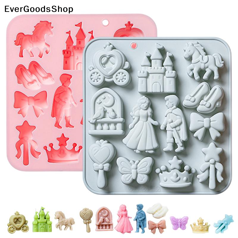 New 12 Cavity Prince, Princess - Silicone Cake Mold recensie en prijs