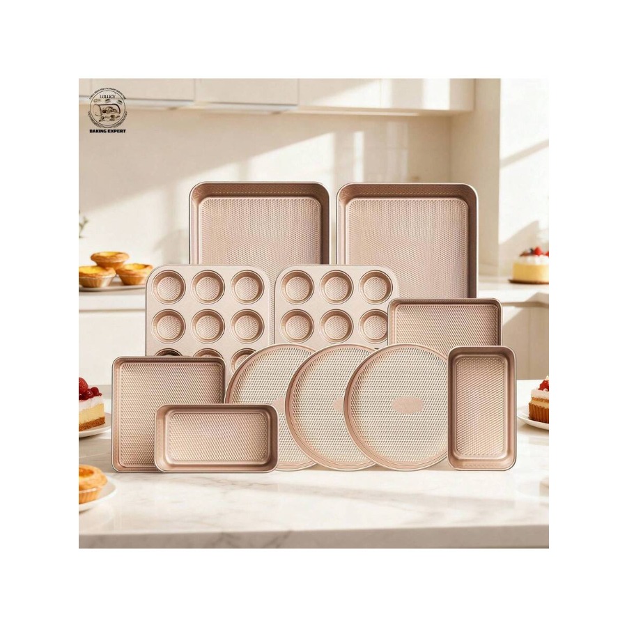 LOLLICY 11-Piece Bakeware Set, - Muffin Tin Nonstick recensie en prijs