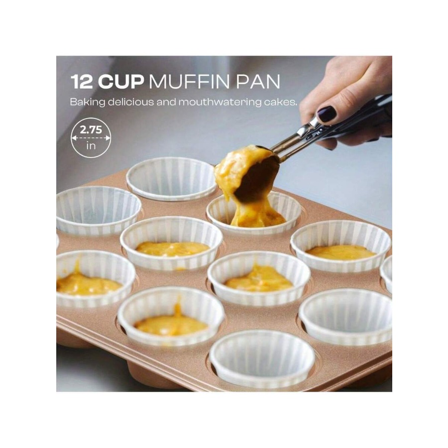 LOLLICY 11-Piece Bakeware Set, - Muffin Tin Nonstick recensie en prijs