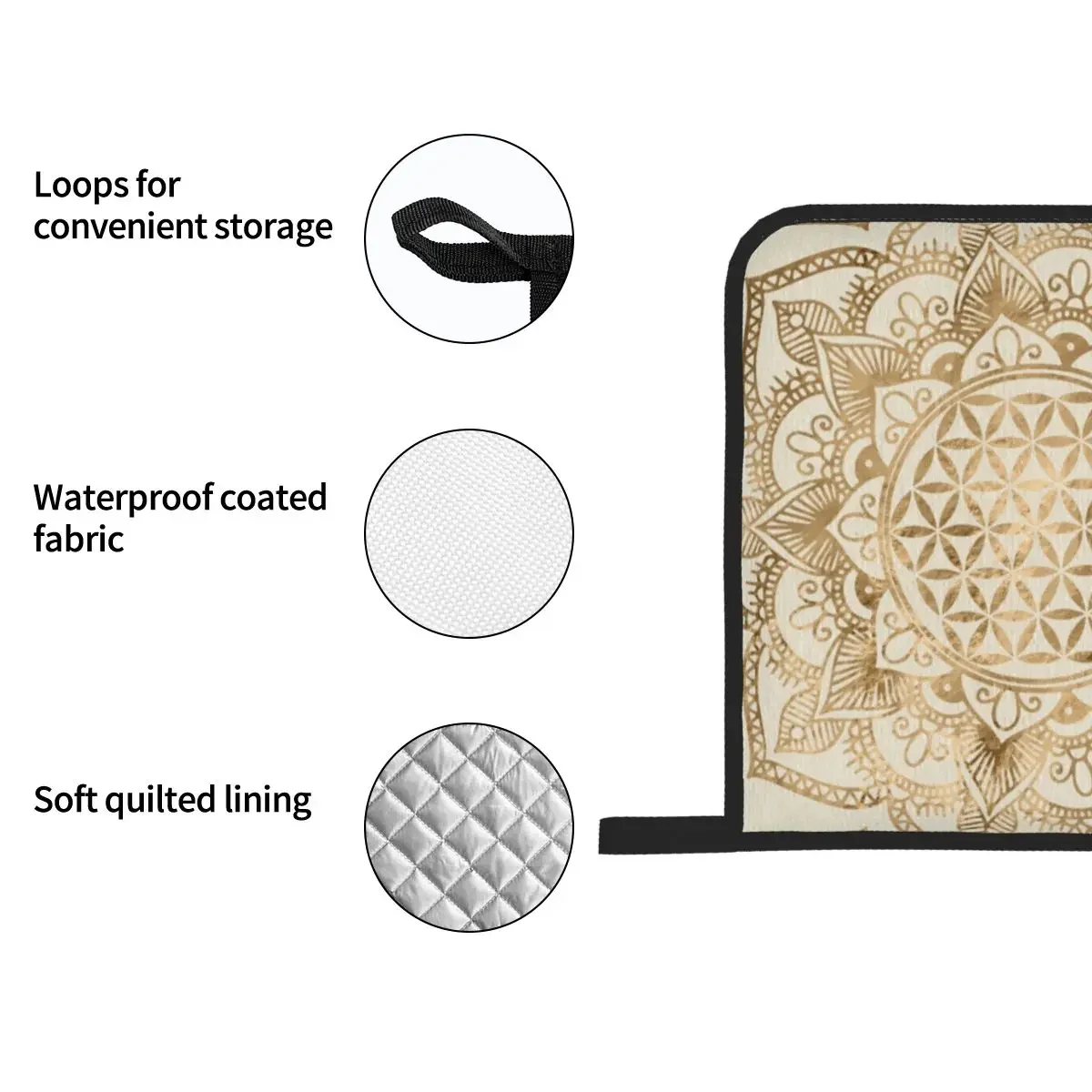 Flower Of Life In Lotus Oven M - Kitchen And Baking Life recensie en prijs