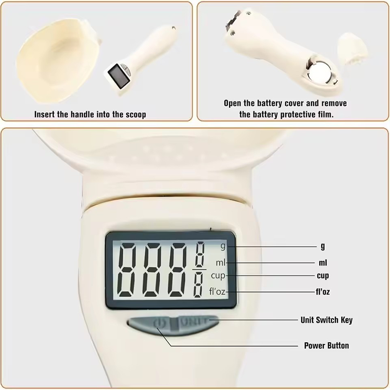 Pet Food Weighing Spoon Electr - Kitchen Baking Scale recensie en prijs