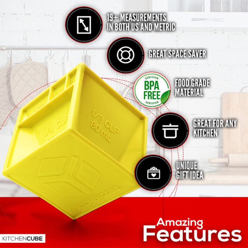Kitchen Cube All-in-One Measur - Kitchen Baking Organization recensie en prijs