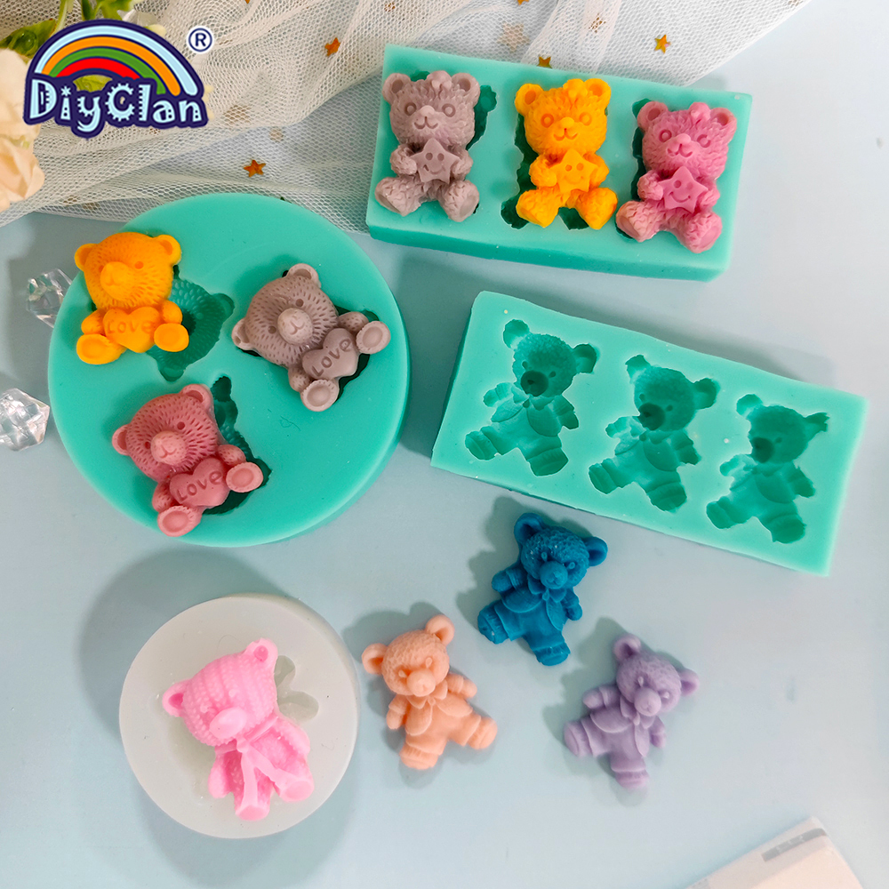 Cute Mini Bear Silicone Mold F - Kitchen Baking Products recensie en prijs