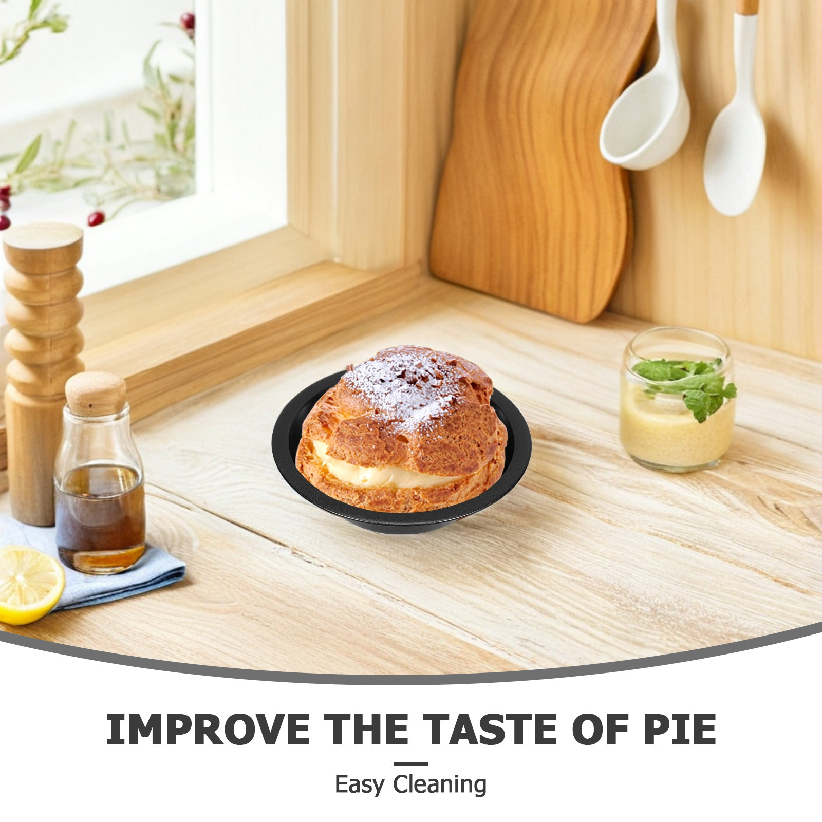 4Pcs Mini Pie Pans Nonstick Ro - Muffin Tin Nonstick recensie en prijs
