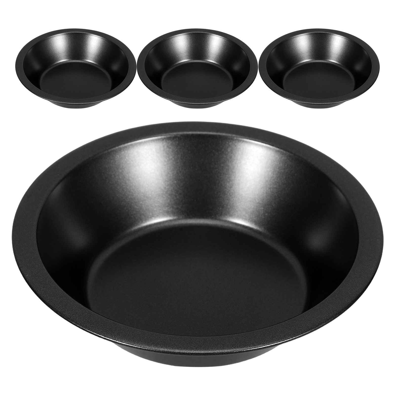 4Pcs Mini Pie Pans Nonstick Ro - Muffin Tin Nonstick recensie en prijs