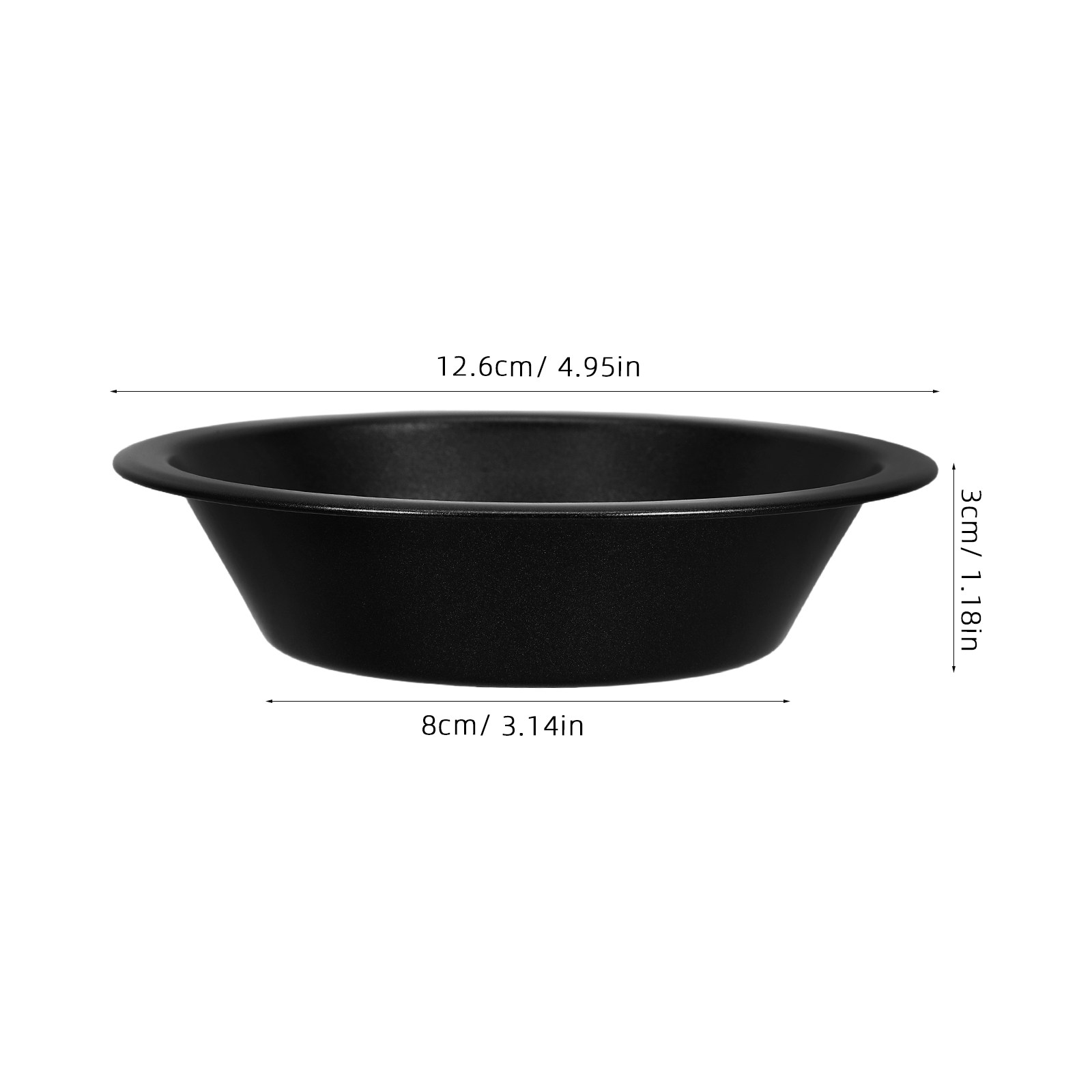 4Pcs Mini Pie Pans Nonstick Ro - Muffin Tin Nonstick recensie en prijs